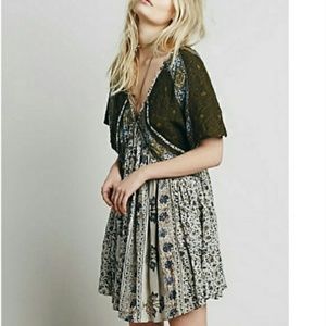 Free People Wild World Mini Dress